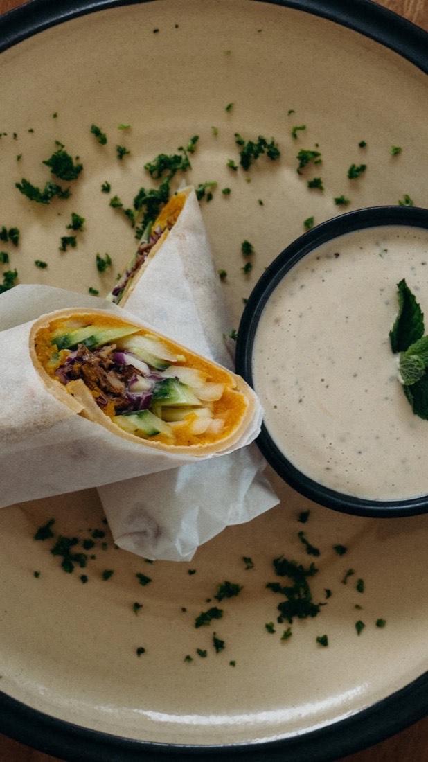 Freshly made vegan food at Lanka Yoga on Koggala Lake